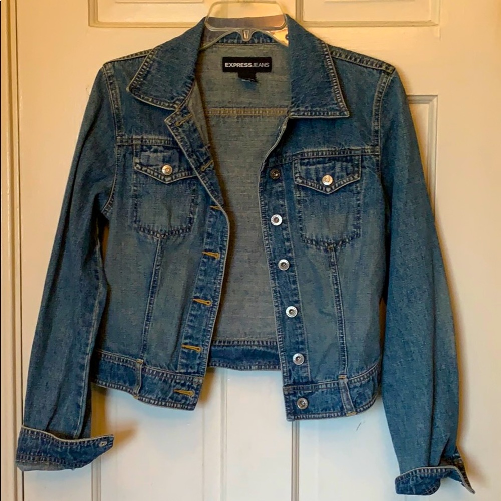 Express Jeans Denim Jacket circa 1990